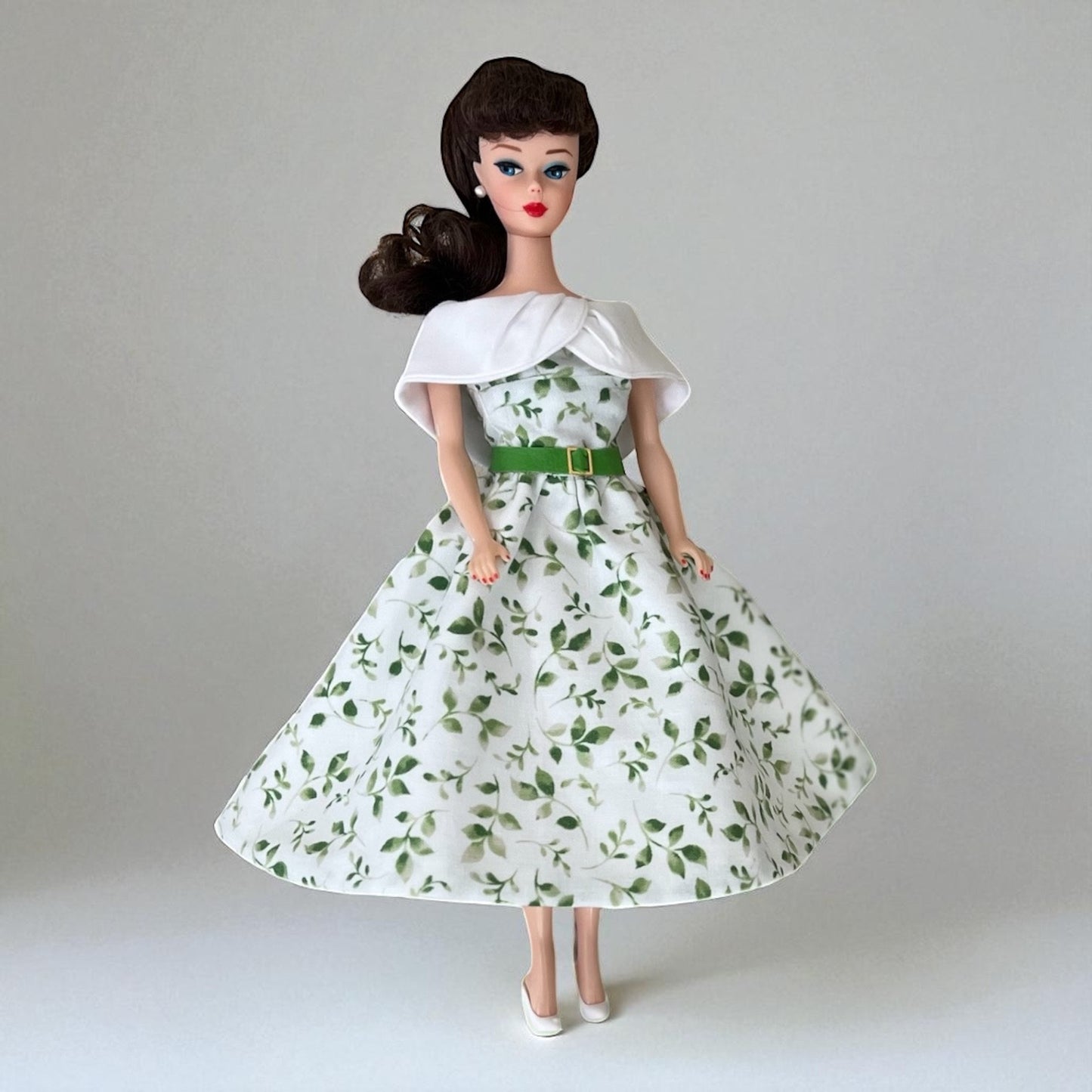 Handmade Vintage-Style Barbie Dress - Irene in the Spring