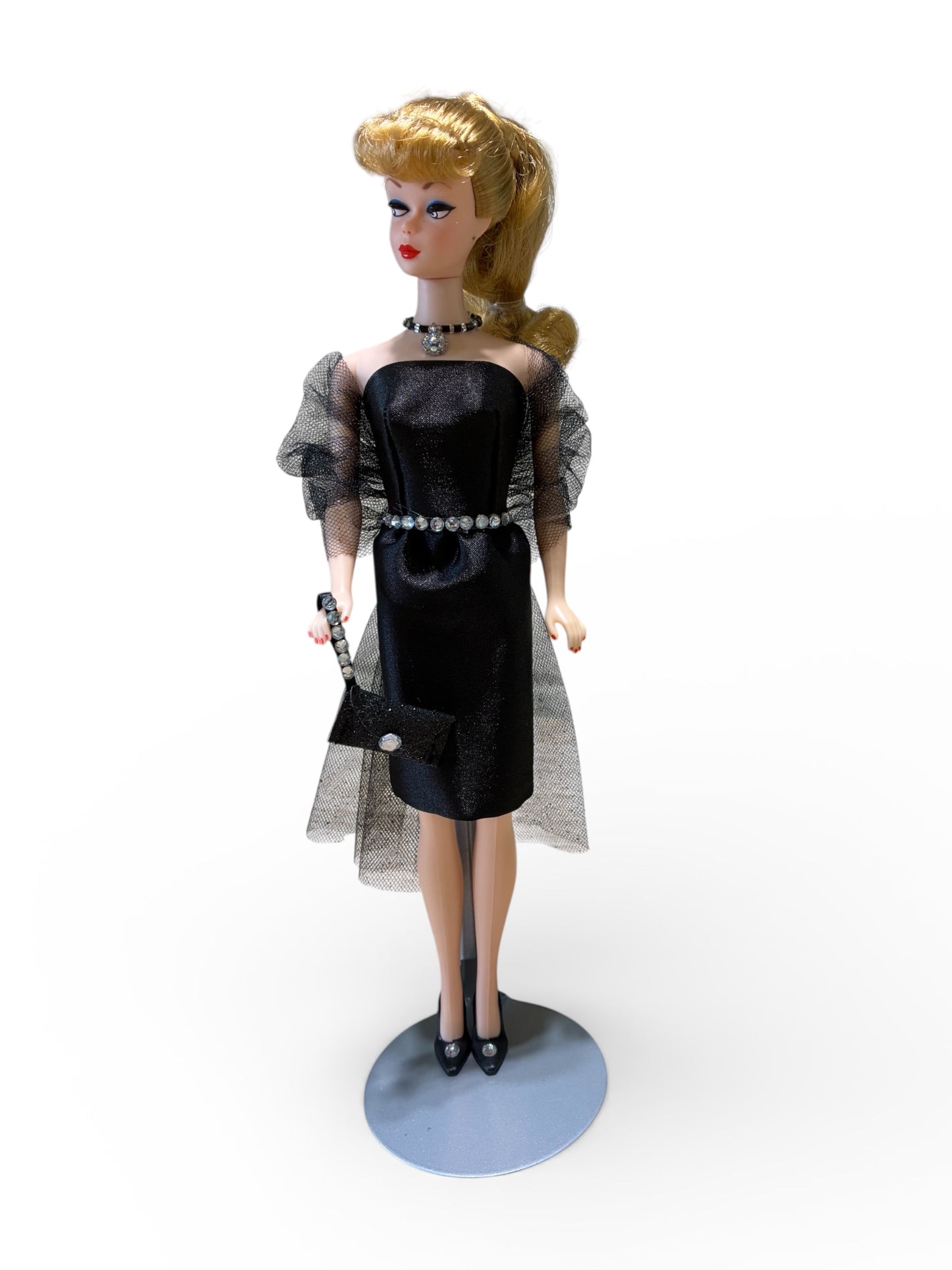 Handmade Vintage-Style Barbie Dress - Magic Evening